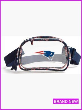 Clear Small Stadium Approved Fanny Pack Adjustable Waist Strap Crossbody